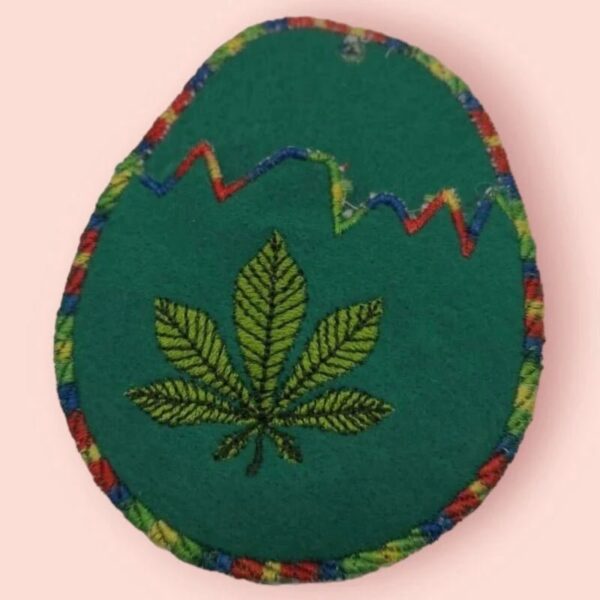 ITH Stickdatei Osterei kleine Tasche