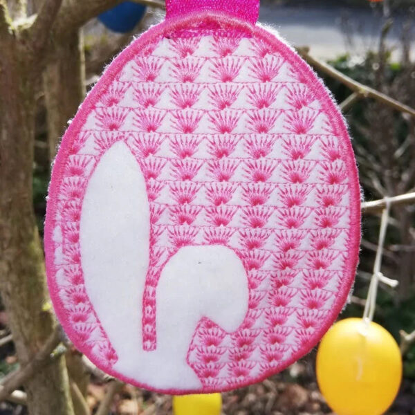 ITH Stickdatei Ostereier 4-teilig