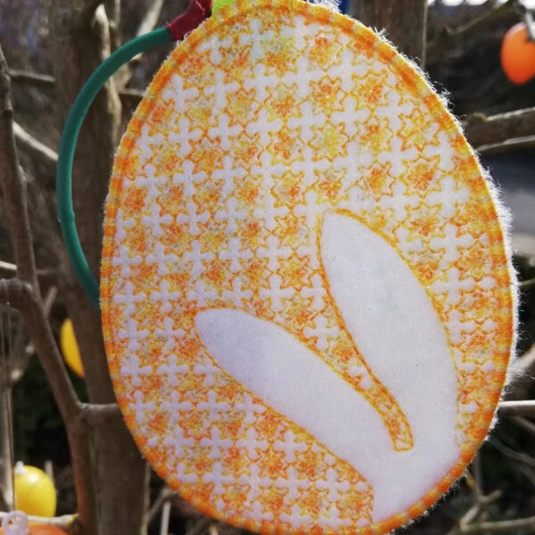 ITH Stickdatei Ostereier 4-teilig