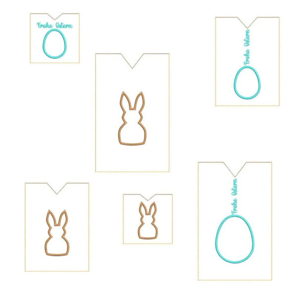 ITH Stickdatei Osterhuellen