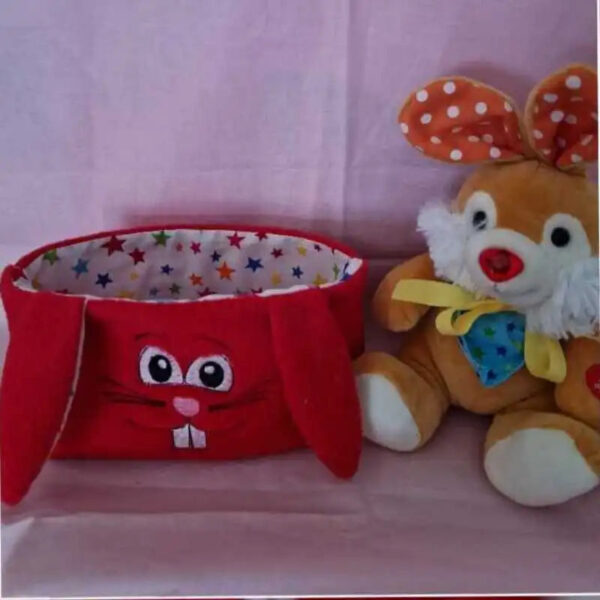 ITH Stickdatei Ostertasche eckig