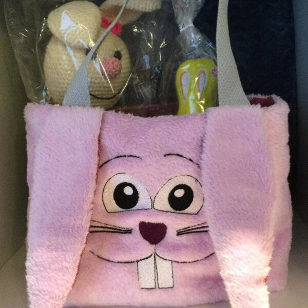 ITH Stickdatei Ostertasche eckig