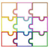 ITH Stickdatei Puzzle