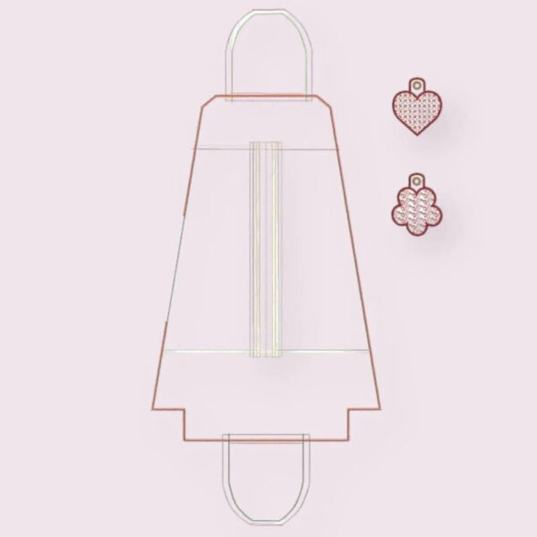 ITH Stickdatei Rucksack stiXXie eLBag