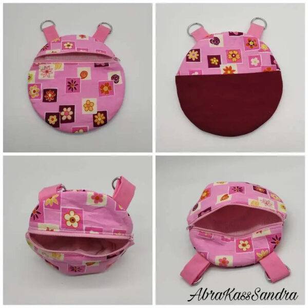 ITH Stickdatei runde Tasche in zwei Größen