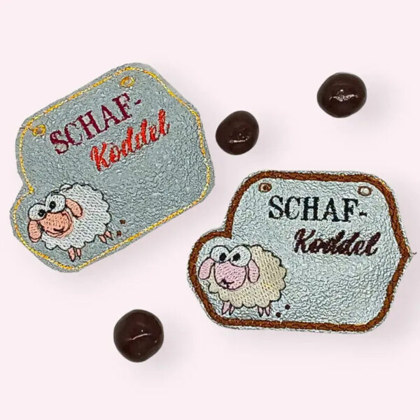 ITH Stickdatei Schaf Anhänger