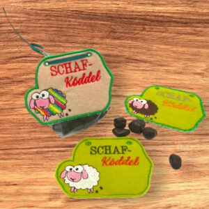 ITH Stickdatei Schaf Anhänger