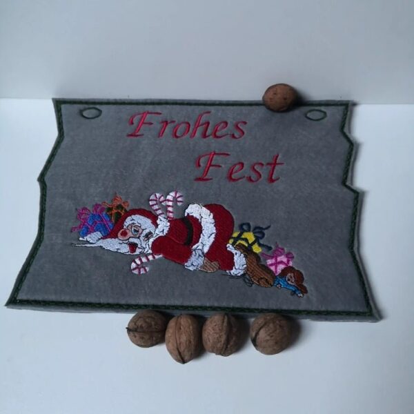 ITH Stickdatei Schilder Blanko