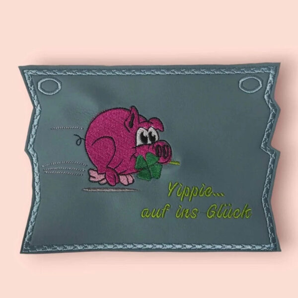 ITH Stickdatei Schilder Blanko