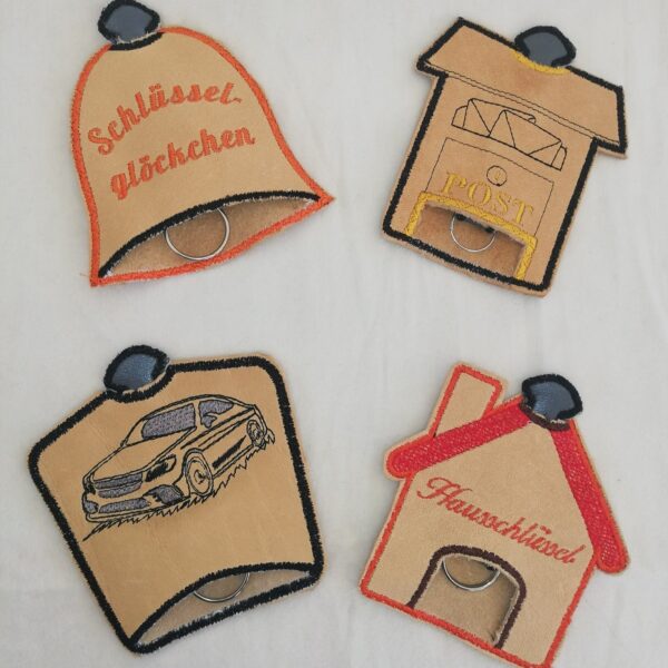 ITH Stickdatei Schlüsseltasche - Schlüsseletui