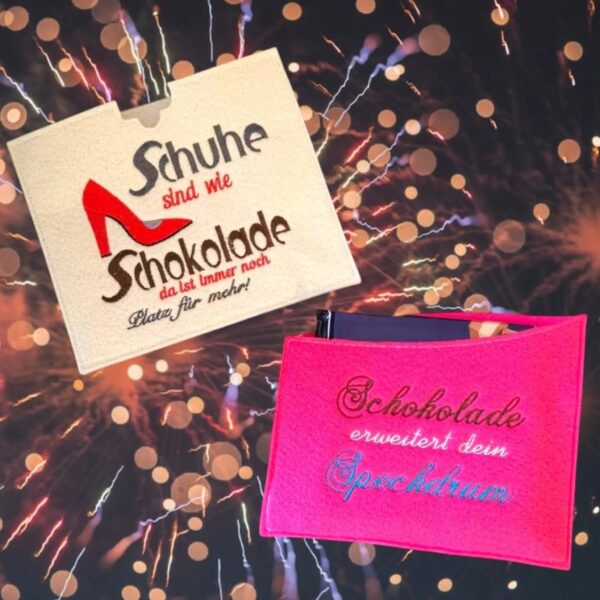 ITH Schokihüllen Blanko XL Stickdatei | stiXXie