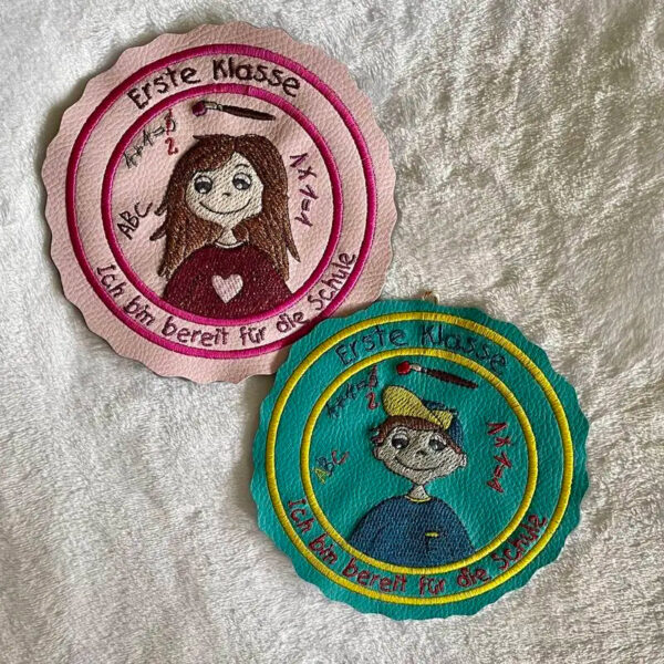 ITH Stickdatei Schulanfang