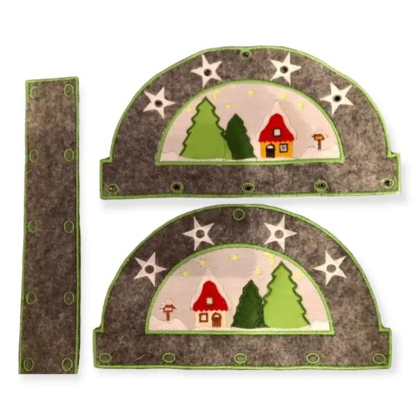 ITH Stickdatei Schwibbogen Advent