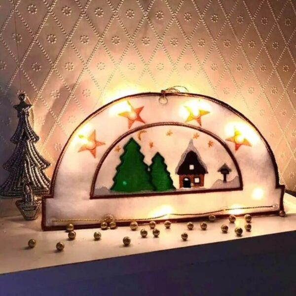 ITH Stickdatei Schwibbogen Advent