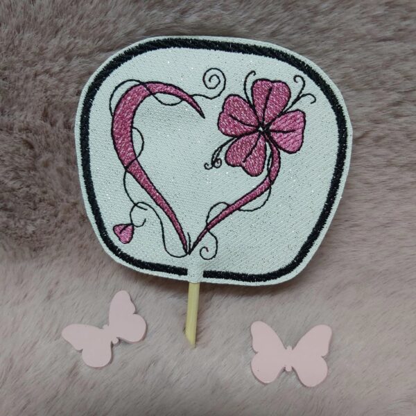 ITH Stickdatei Stabfigur und Stickdatei Glücksklee