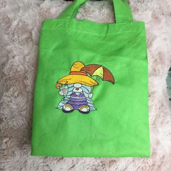 ITH Stickdatei Stabfigur und Vollstick Beach Wichtel