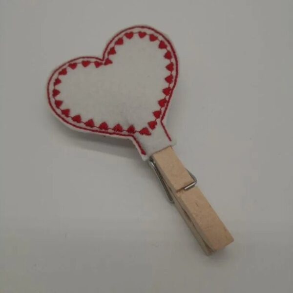 ITH Stickdatei Stiftaufsatz Herz