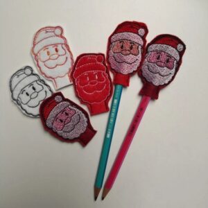 ITH Stickdatei Stiftaufsatz Nikolaus