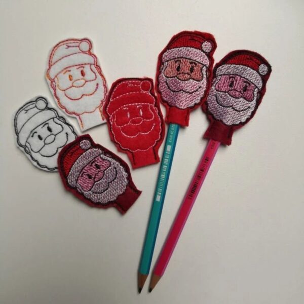 ITH Stickdatei Stiftaufsatz Nikolaus