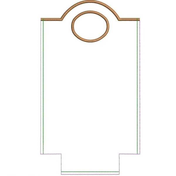 ITH Stickdatei Tasche Filz Flaschentaschen