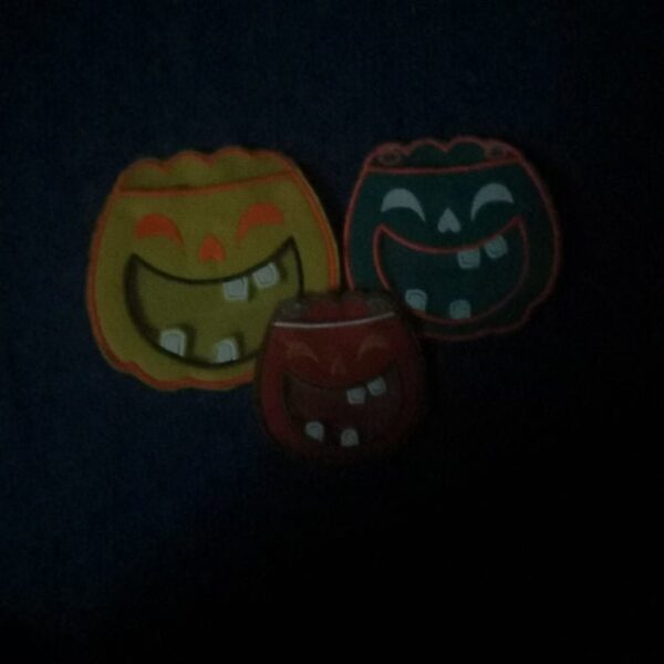 ITH Stickdatei Tasche Halloween Kürbis