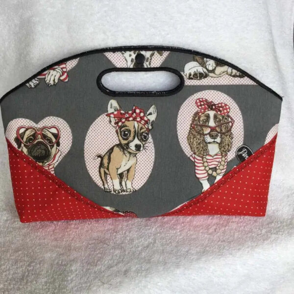 ITH Stickdatei Tasche mit Unterteilungen