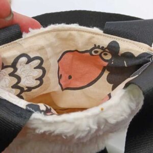 ITH Stickdatei Tasche Schaf