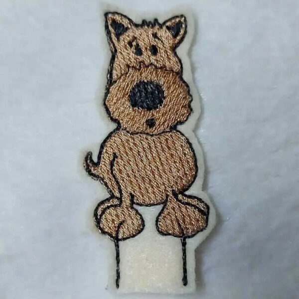 ITH Stickdatei Tiere Stiftaufsatz