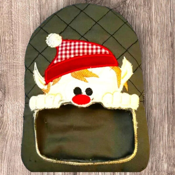 ITH Stickdatei Topfhandschuh Weihnachtsmotive