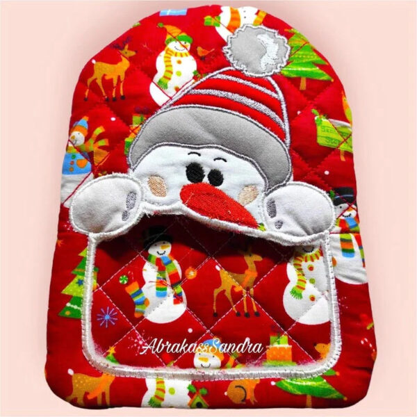 ITH Stickdatei Topfhandschuh Weihnachtsmotive