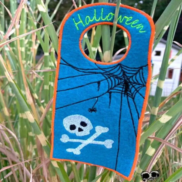 ITH Stickdatei Türanhänger Halloween 6-er