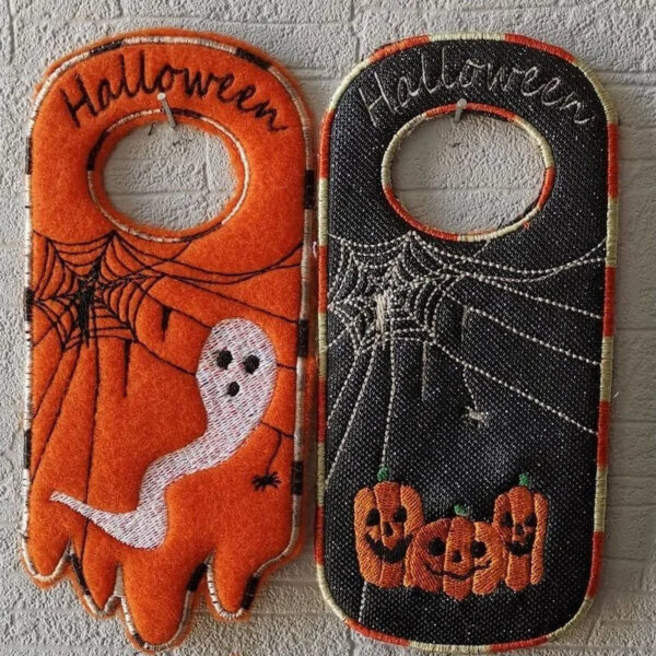 ITH Stickdatei Türanhänger Halloween 6-er