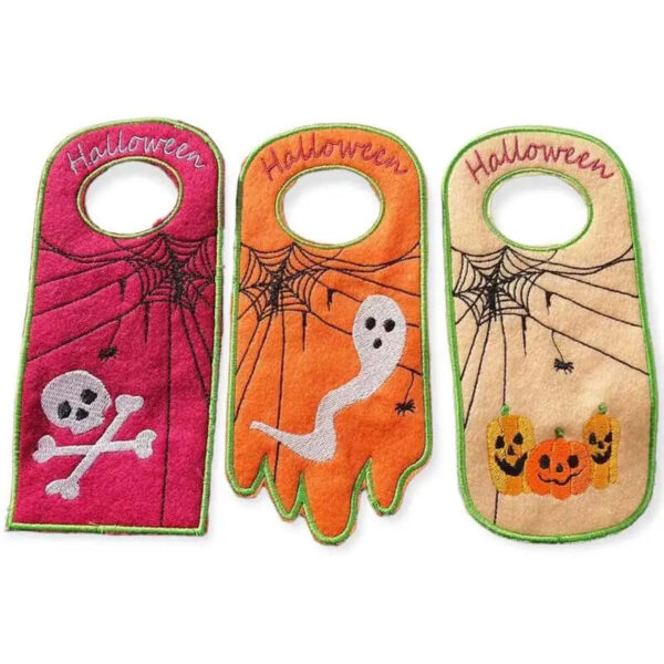 ITH Stickdatei Türanhänger Halloween 6-er