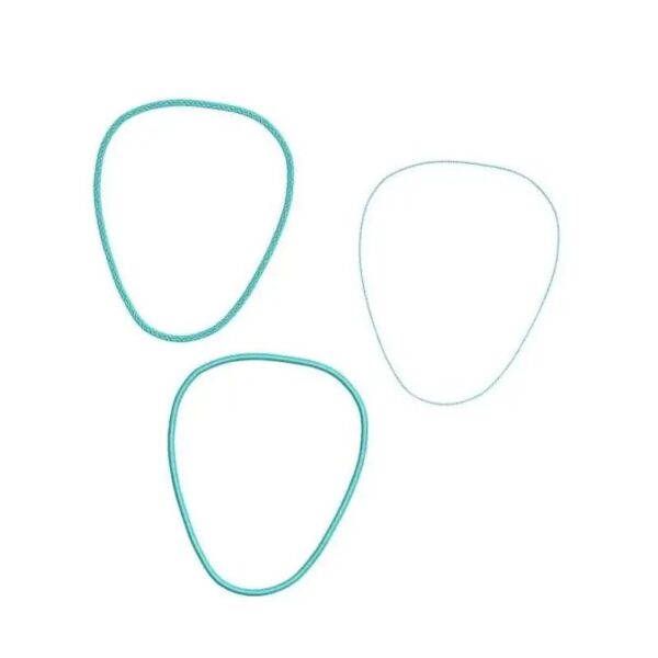 ITH Stickdatei Untersetzer Abrasa Blanko