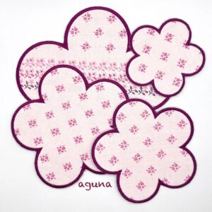 ITH Stickdatei Untersetzer besondere Formen