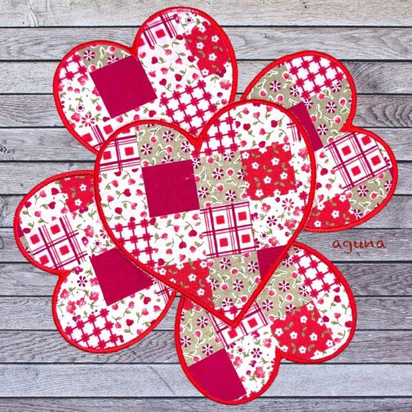 ITH Stickdatei Untersetzer besondere Formen