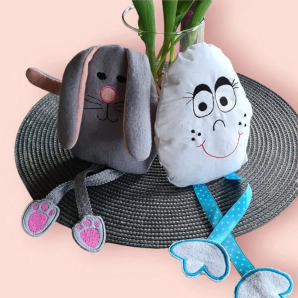 ITH Stickdatei verrücktes Ei