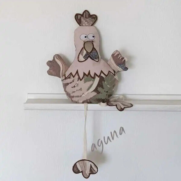 ITH Stickdatei verrücktes Huhn