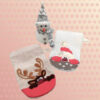 ITH Stickdatei Waschlappen und Waschpads Weihnachten