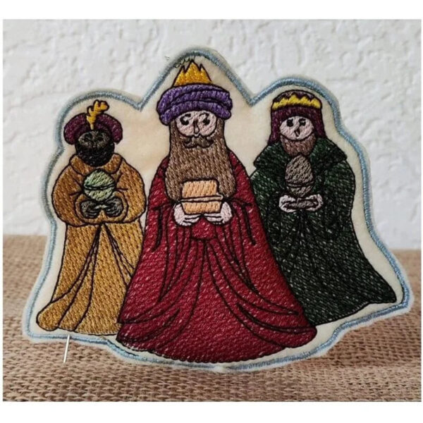 ITH Stickdatei Weihnachtskrippe Figuren-Set