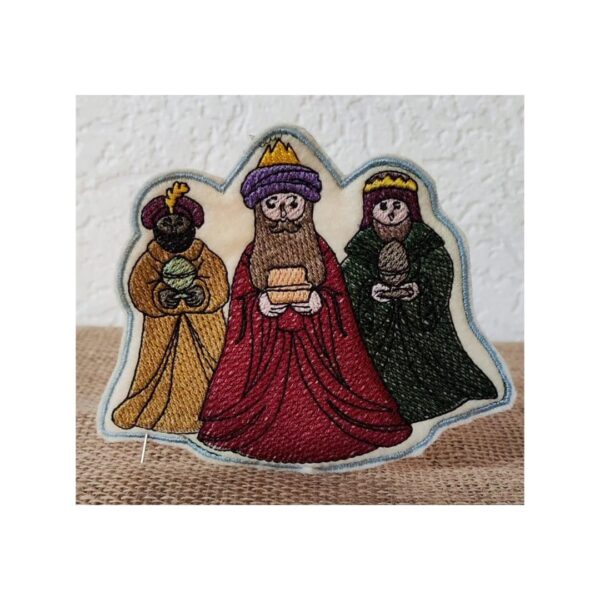 ITH Stickdatei Weihnachtskrippe mit allen Figuren