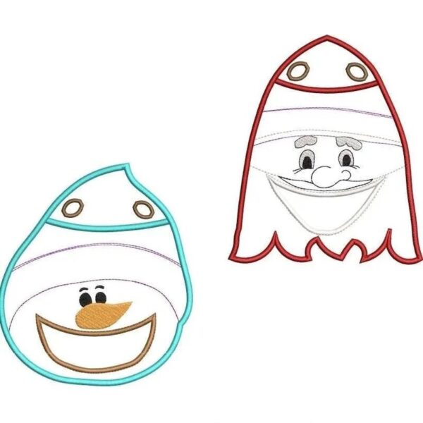 ITH Stickdatei Weihnachtstaschen