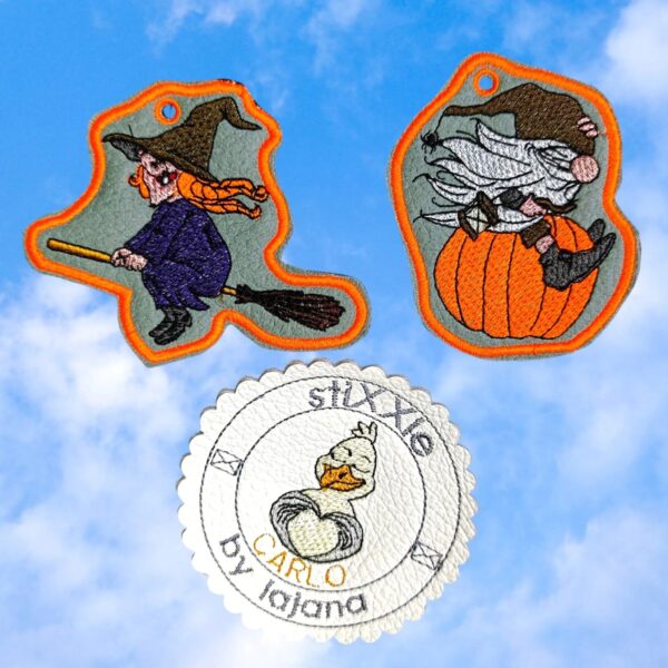 ITH Stickdatei Halloween Wichtel