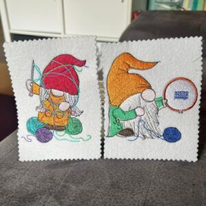 ITH Stickdatei Wichtel Handarbeit