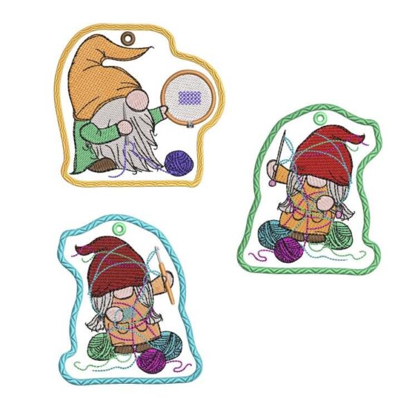 ITH Stickdatei Wichtel Handarbeit