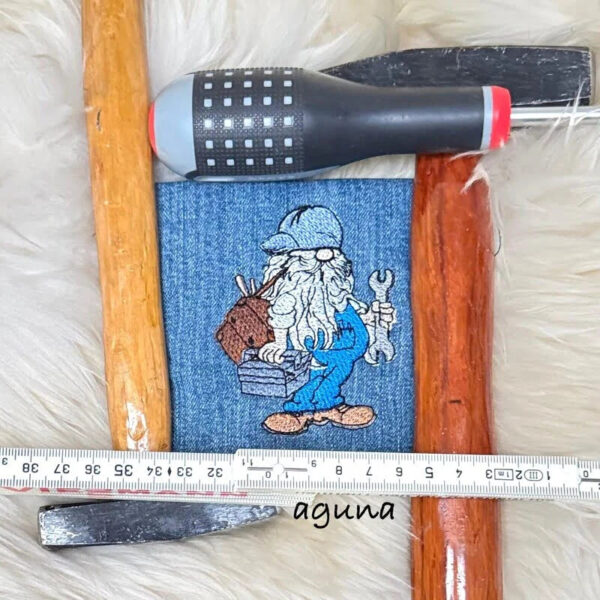 ITH Stickdatei Wichtel Handwerker