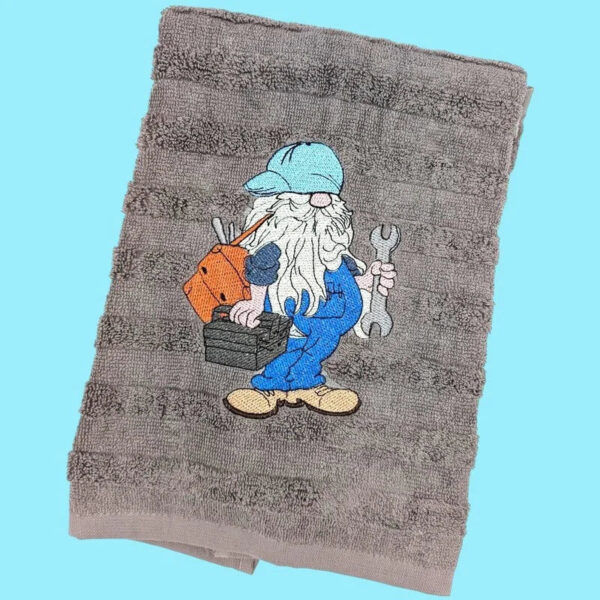 ITH Stickdatei Wichtel Handwerker