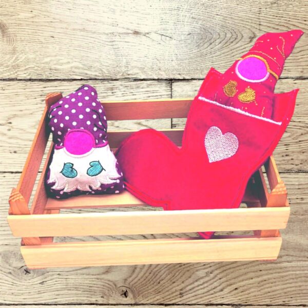 ITH Stickdatei Wichtel im Stiefel