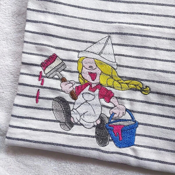 ITH Stickdatei Wichteline Maler