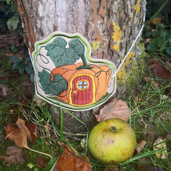 ITH Stickdatei Wichteltüren Herbst